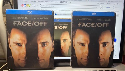 *NEW*FACE/OFF BLU-RAY STEELBOOK:SECURE DISC/ADDITIONAL SCENES:BEST BUY WAREHOUSE