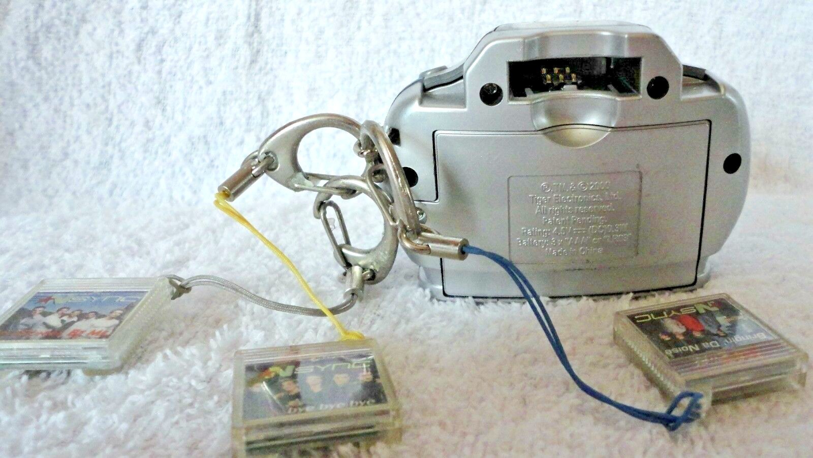 Vintage Hit Clips TIGER Electronics Micro BOOMBOX 3 Chips BACKSTREET BOYS NSYNC