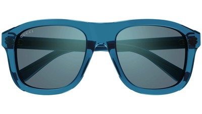 Pre-owned Gucci Gg1316s-005-54 Blue Blue Blue