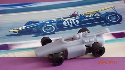 HO Slot Car Body - 1966 Indy Eagle - HQ 3D Printed - Mega G+ Short
