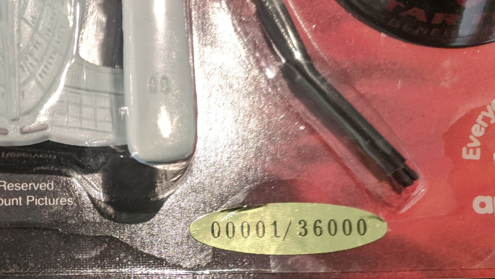 Ser# 00001-0006 Case STAR TREK ENTERPRISE NCC 1701-D Ser# 00001-0006 Case STAR TREK ENTERPRISE NCC 1701-D