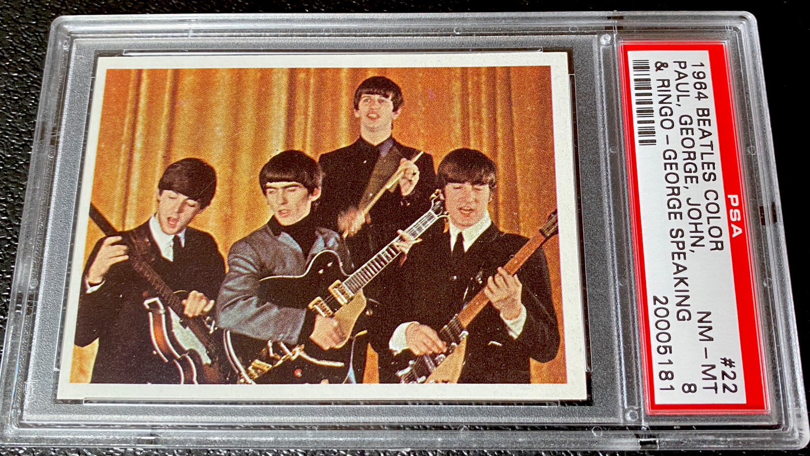 Collectors Trading Cards 1964 BEATLES COLOR