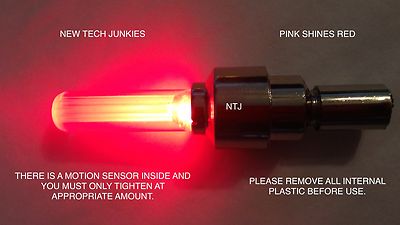 1 (ONE) Valve Stem LED CAP for Bike Bicycle Car Motorcycle Wheel tire Light lamp