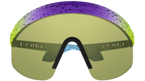 Pre-owned Gucci Gg1477s 001 Violet Shaded Green/light Green Purple Sunglasses