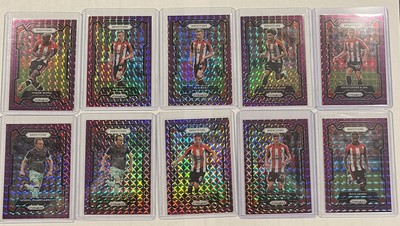 Brentford Panini Purple Mosaic /140 Premier League Lot of 10 Cards