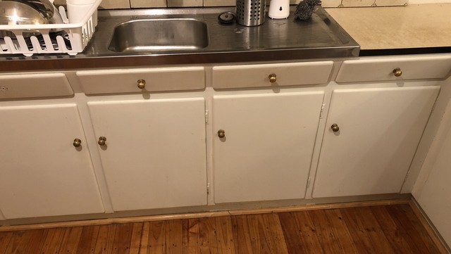1960s original solid wood kitchen cabinets. | Other Kitchen & Dining