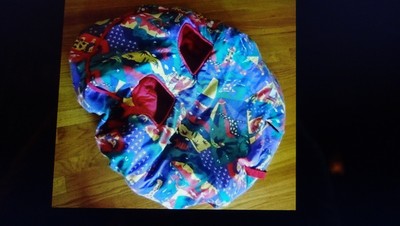 FLOPPY SEAT Shopping Cart & High Chair Liner Stores in Attached Pouch Colorful