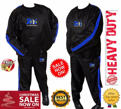 Heavy-Duty Sauna Sweat Suit for WEIGHT LOSS Men Women FIGHT MMA BOXING Gym FITNE