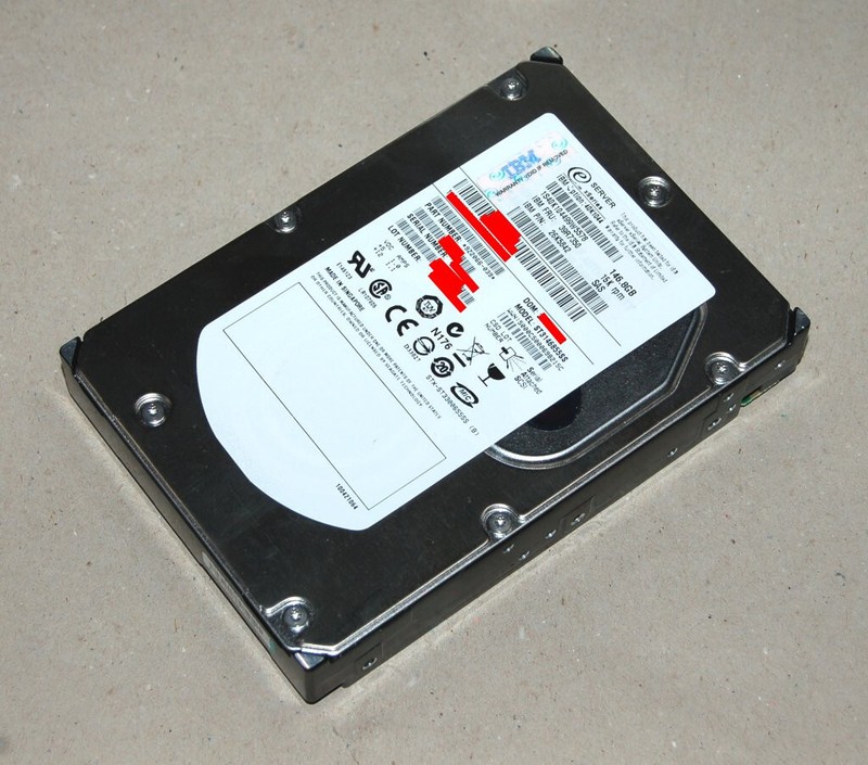 Sas Festplatte Hdd 15k Rpm 146,8 Gb 3,5