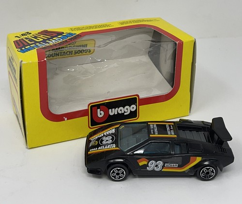 ミニカー Burago Lamborghini Countach 1/18 1:18 Lamborghini Countach - Bburago (made in Italy) - YouTube