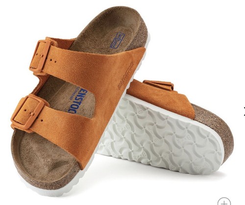 【関税&送料込】Birkenstock Arizona Suede Sandals Birkenstock Women's Arizona Suede Leather Sandal | Costco
