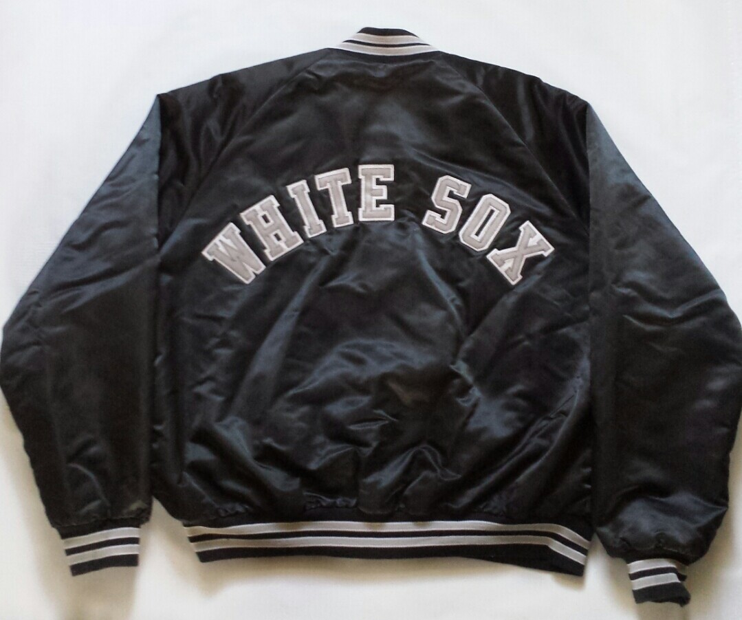 Vintage Chicago White Sox Chalk Line Satin Jacket Size XL | eBay