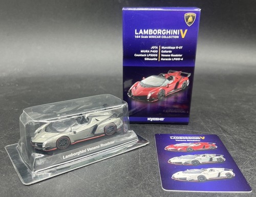 ミニカー Kyosho 1/64 Lamborghini Veneno LAMBORGHINI VENENO ROADSTER KYOSHO COLLECTION SPECIAL 1:64