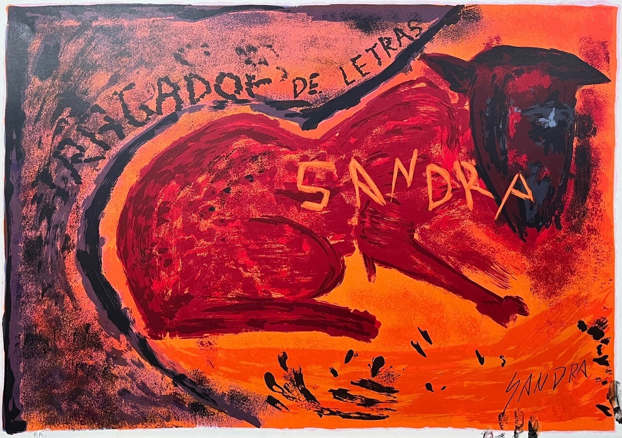 SANDRA CEBALLOS OBAYA. Engraved . Serigraphy. Contemporary Art. Cuban Art.