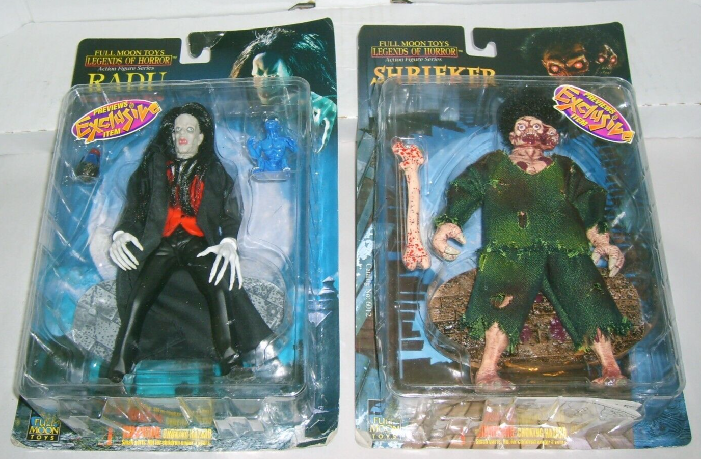 Puppet Master RADU & SHRIEKER Action Figure Previews