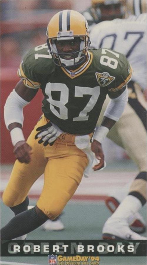 1994 Fleer GameDay Robert Brooks #142