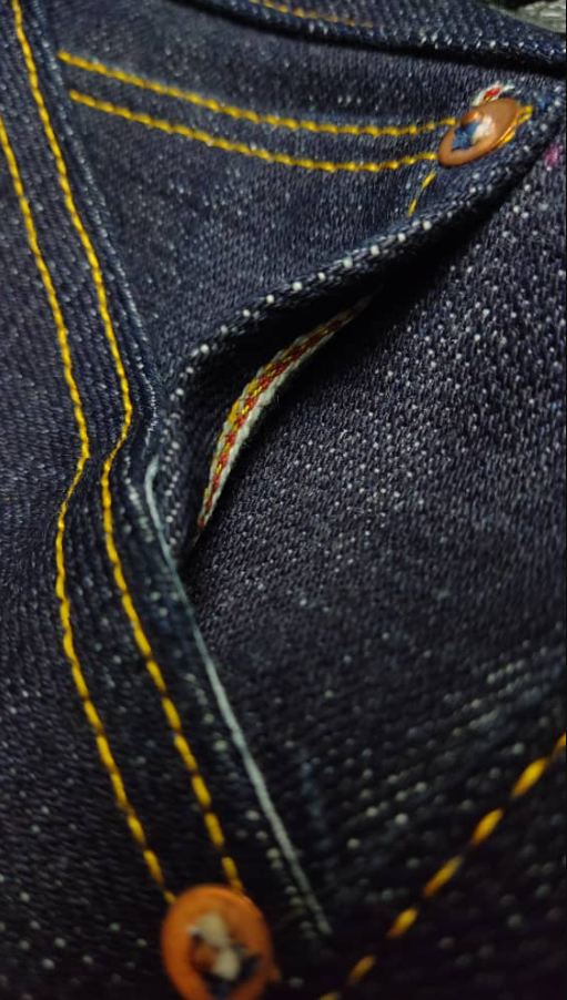 Pre-owned The Limited Limited Edition Double Knee Denim 21oz Custom Made Denim Selvedge Jeans In Blue