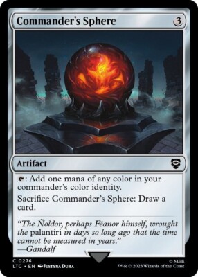 Commander's Sphere (NM) #276 Commander Lord of the Rings LTC Magic MTG