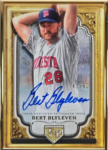 2024 Topps Gilded Collection - Bert Blyleven #GOG-BB