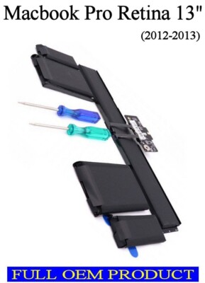 Apple MacBook Pro Retina 13 inch A1425 Battery Assembly (A1437) 2012-2013
