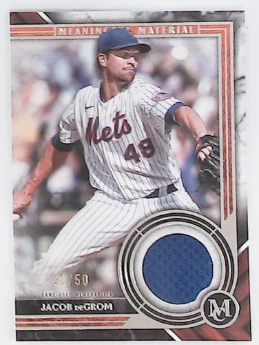 2022 Topps Museum Collection - Jacob deGrom #MMR2-JD