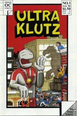 Ultra Klutz #1 FN 1986 Stock Image