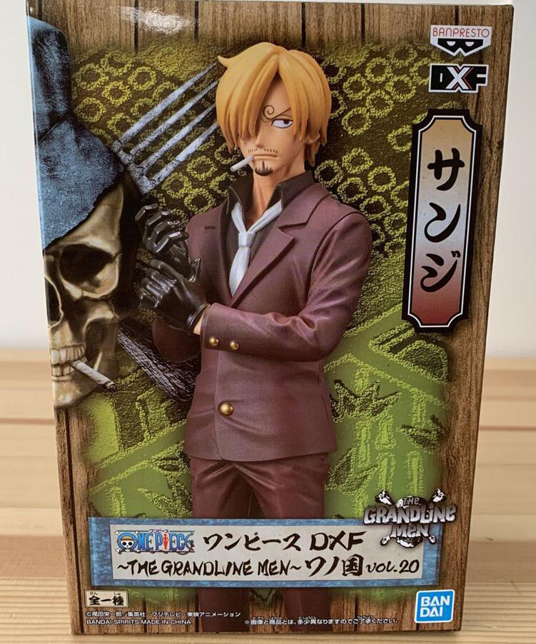 Japan Authentic One Piece Sanji Figure DXF The Grandline Men