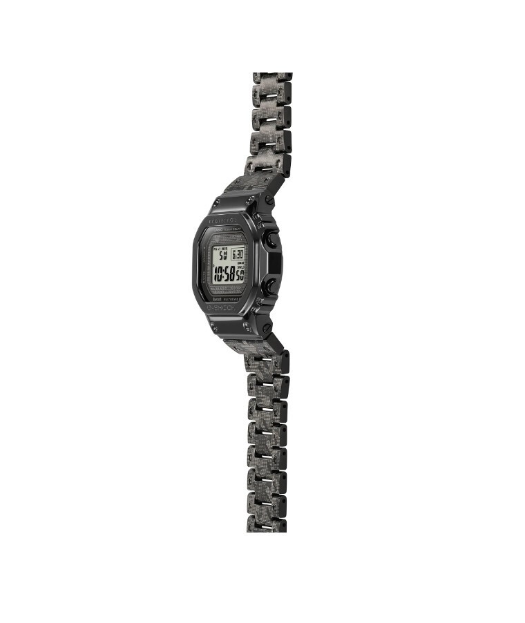 Pre-owned Casio G-shock 40th Anniversary Edition 5000 Series Black Men Watch Gmwb5000eh-1