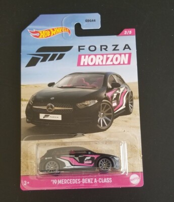 Hot Wheels Forza Horizon  19 Mercedes Benz A Class 3/5 Pink Black New