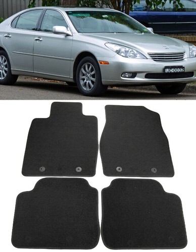 4 Pcs OE Black Front Rear Nylon Carpets Floor Mat For 02-06 Lexus ES330 ES300