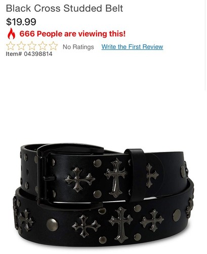 THICK STUDS ベルト ブラック　laguagem LAGUA GEM | THICK STUDS ベルト (ベルト ) |SHEL'TTER WEBSTORE