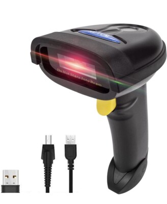 NETUM 2D Barcode Scanner Compatible with 2.4G Wireless Bluetooth & USB Wired