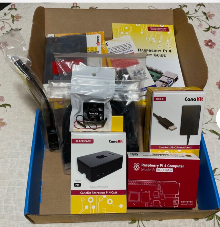 4 8gb Max Starter Kit - Black Case - 64gb Microsd - New!