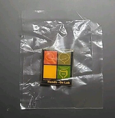 Microsoft Hands - On Lab Pin - Made In The U.S.A.