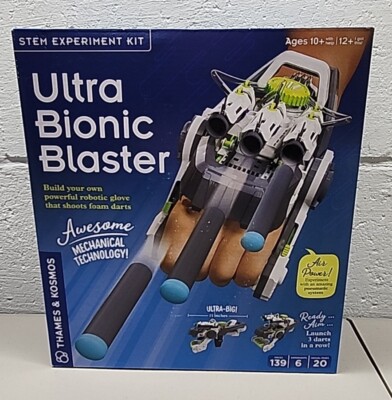 Ultra Bionic Blaster Robotic Glove Build Your Own 620502 2022 Thames & Kosmos