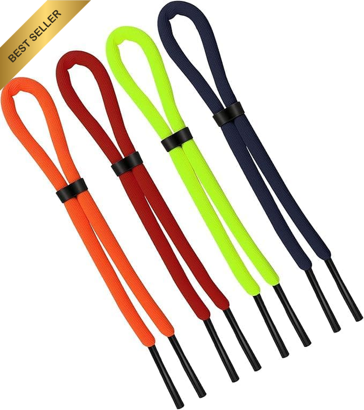 4 Pcs Floating Sunglasses Strap Adjustable Sunglasses Retainer Anti-Lost Eyeglas