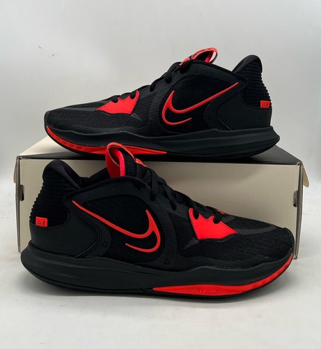 Nike Kyrie Low 5 Bred Черные Красные Баскетбольные Кроссовки DJ6012-004 Мужские Размер