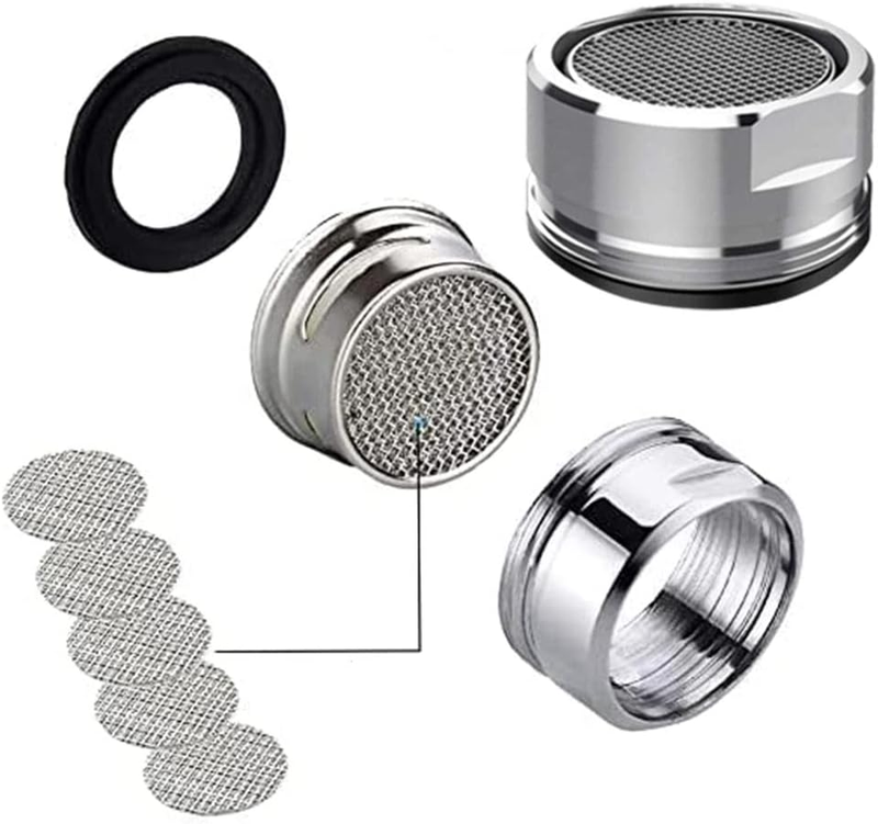 4 Piece Set of Bathroom Faucet Aerator Replacement Parts for Kitchen Bathroom Si