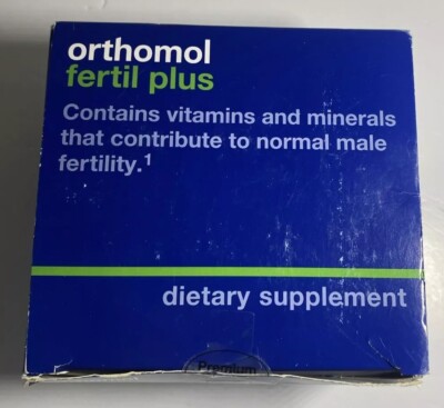 ORTHOMOL Fertil Plus Men Health Fertility Support 90 tablets, 30 Daily Packs