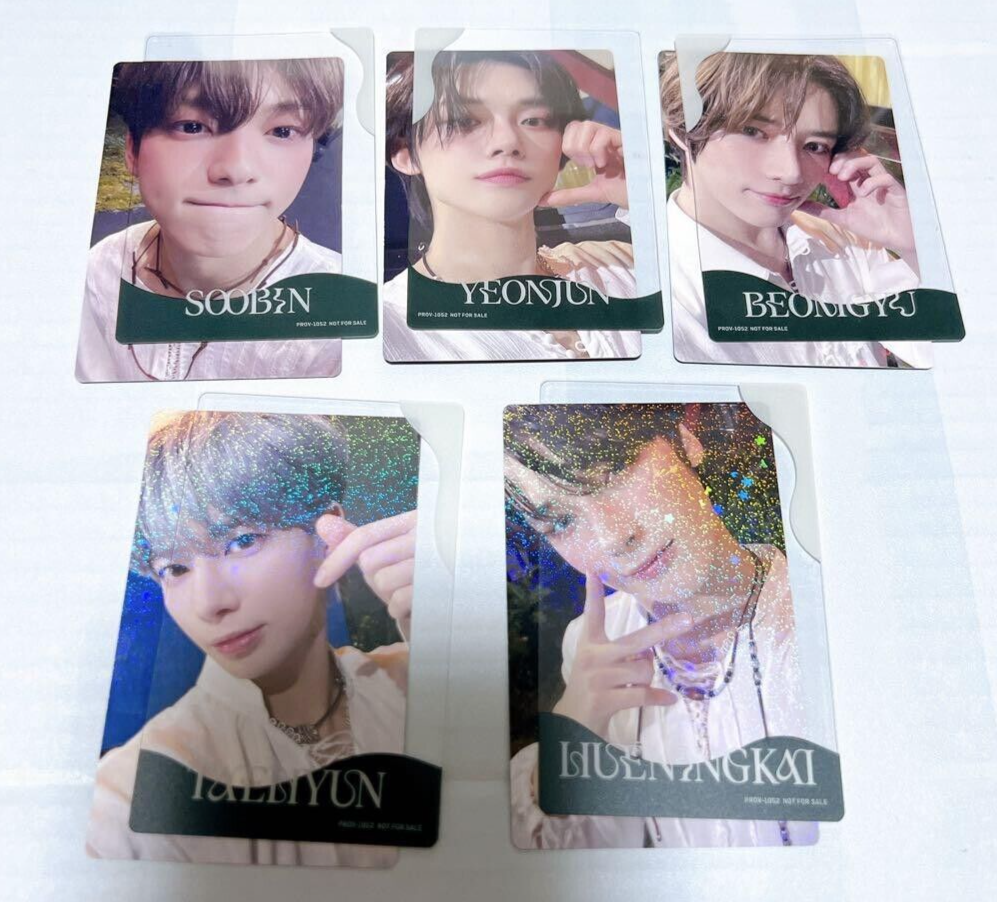 TXT minisode weverse 特典トレカ ホログラム 5種コンプ×2 TXT Sweet Weverse Japan 5 Hologram frame Photocards Complete