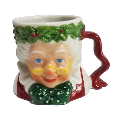 1991 Possible Dreams=MRS. CLAUS TEA/COFFEE MUG=Dimensional design