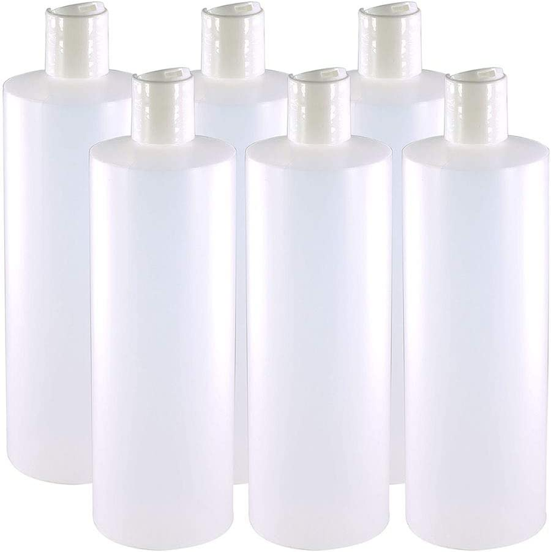 With Disc Top Flip Cap Set Of 6 Empty