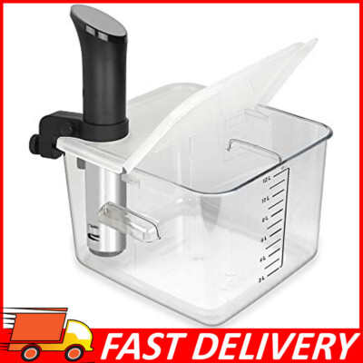 EVERIE Hinged Collapsible Sous Vide Container Lid Compatible with Anova Culin