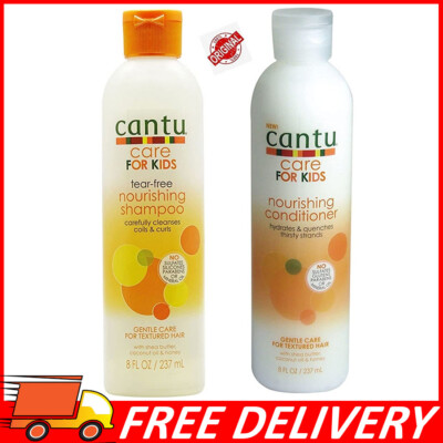 Cantu Care for Kids Nourishing Shampoo & Conditioner Duo Tear Free, 8 oz each