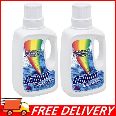 2-Pack Calgon Liquid Water Softener, 16 Loads, 32 oz
