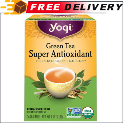 Green Tea Super Antioxidant Supports Overall Health, 64ct