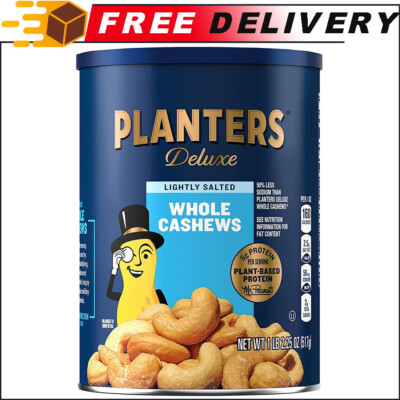 Planters Lightly Salted Deluxe Whole Cashews (1lb 2.25oz)