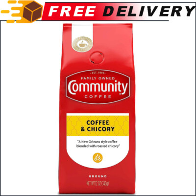 Community Coffee and Chicory Medium-Dark Roast Ground Coffee, 12 Oz