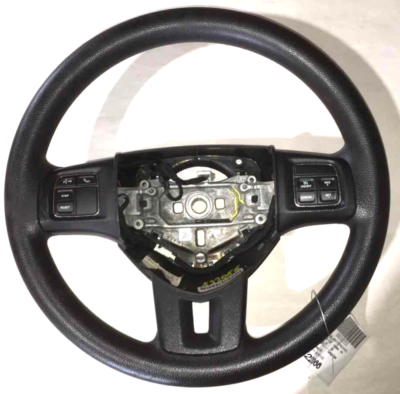 2011 2012 2013 2014 DODGE AVENGER OE Steering Wheel BLACK VERY