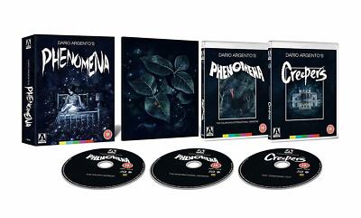   Phenomena / Creepers Blu ray Dario Argento LIMITED EDITION Arrow UK OOP READ